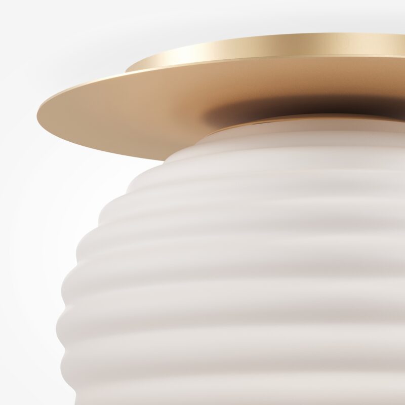 Reels Gold Ceiling luminaire, Metal Image 2