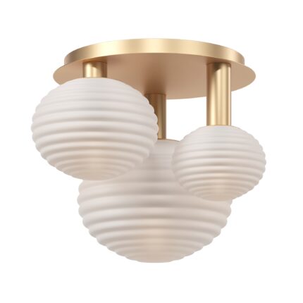 Reels Gold Ceiling luminaire, Metal