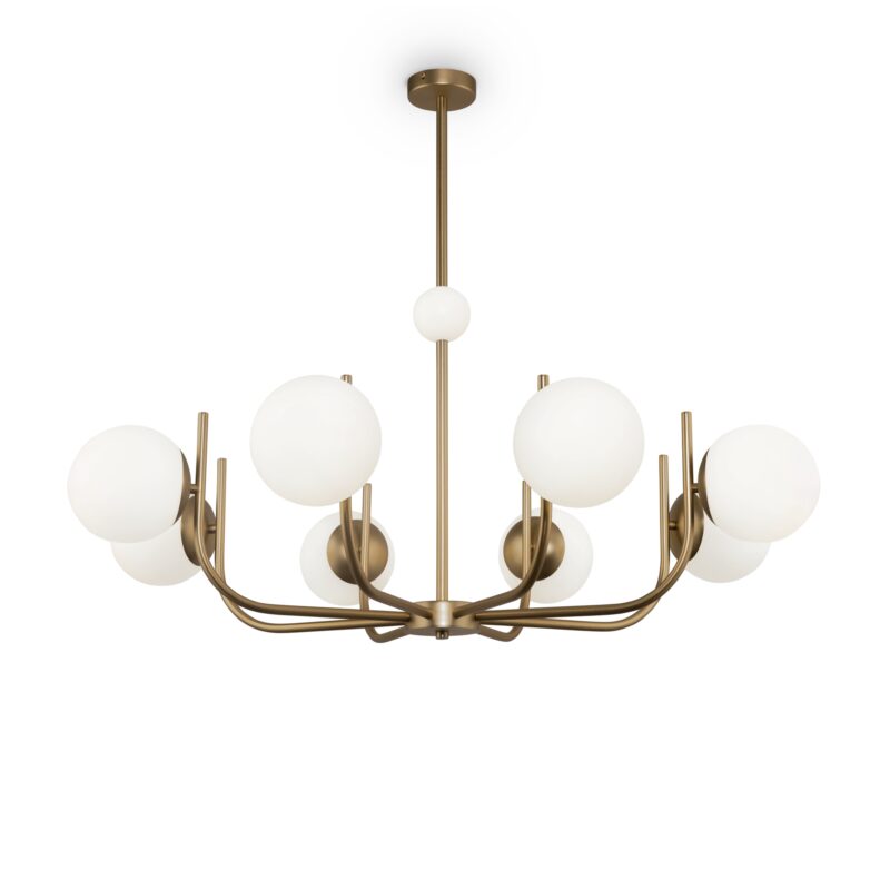 Rendez-vous Brass Pendant luminaire , Metal
