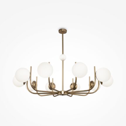 Rendez-vous Brass Pendant luminaire , Metal