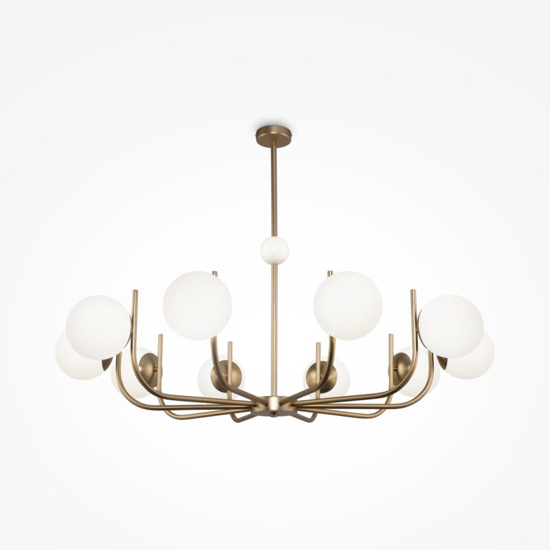 Rendez-vous Brass Pendant luminaire , Metal
