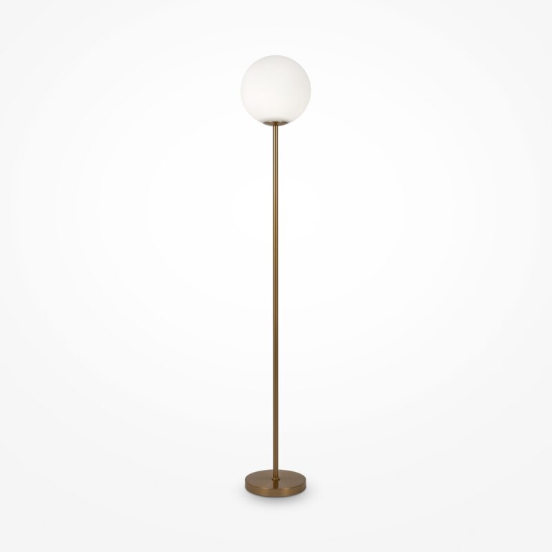 Ring Brass Floor lamp, Metal