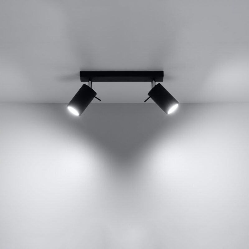 Ring Ceiling lamp 2 black Image 3