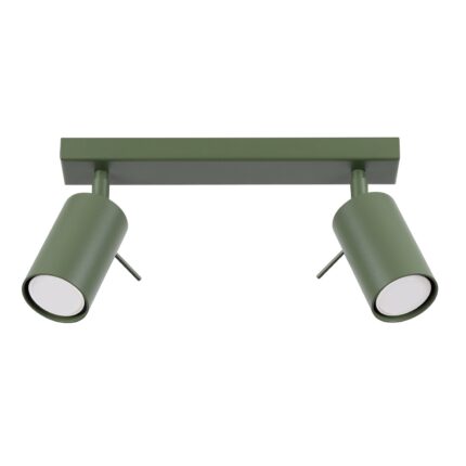 Ring Ceiling lamp 2 olive green