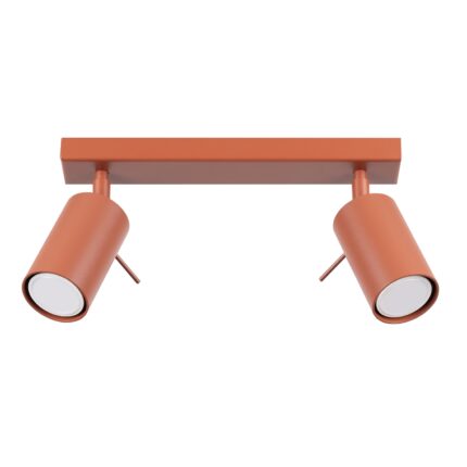 Ring Ceiling lamp 2 red ochra