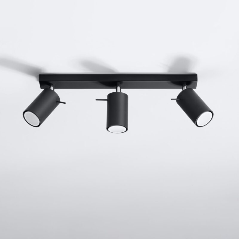 Ring Ceiling lamp 3 black Image 2