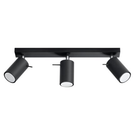 Ring Ceiling lamp 3 black