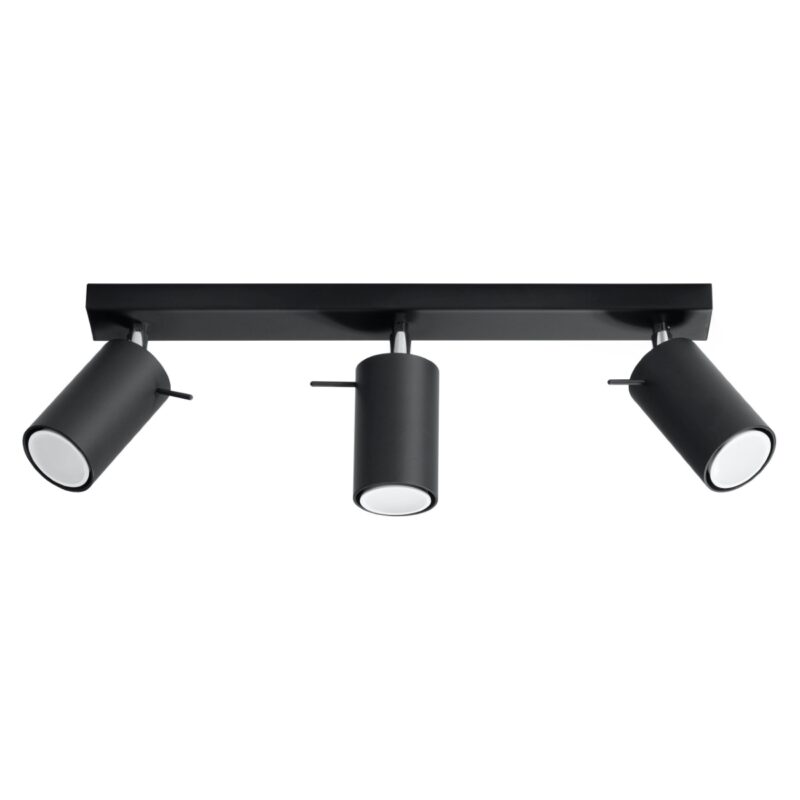Ring Ceiling lamp 3 black