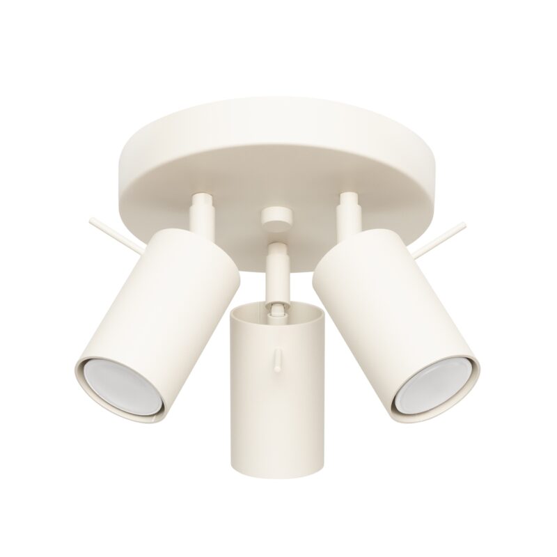 Ring Ceiling lamp 3P beige