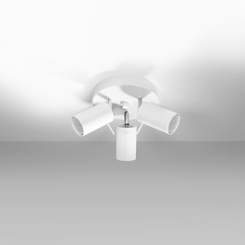 Ring Ceiling lamp 3P white Image 2