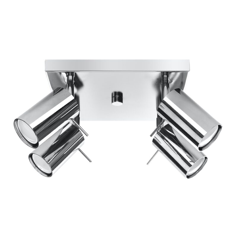 Ring Ceiling lamp 4 chrome