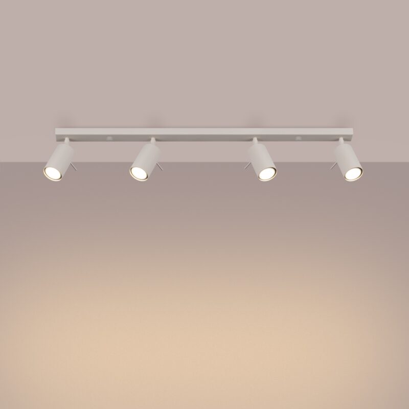 Ring Ceiling lamp 4L beige Image 3