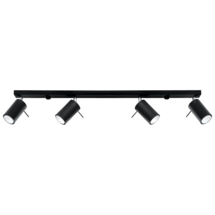 Ring Ceiling lamp 4L black