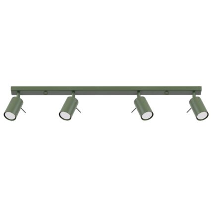 Ring Ceiling lamp 4L olive green