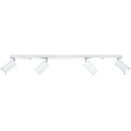 Ring Ceiling lamp 4L white