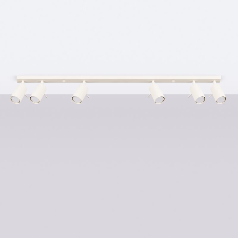 Ring Ceiling lamp 6L beige Image 2