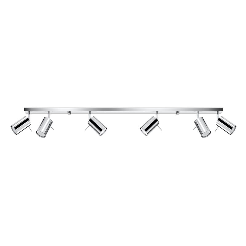 Ring Ceiling lamp 6L chrome