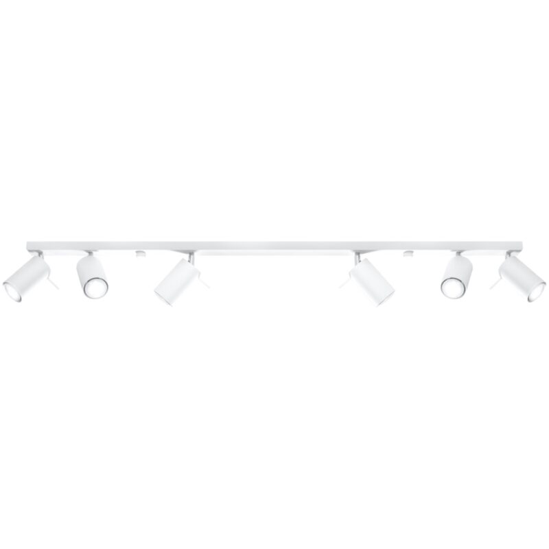 Ring Ceiling lamp 6L white