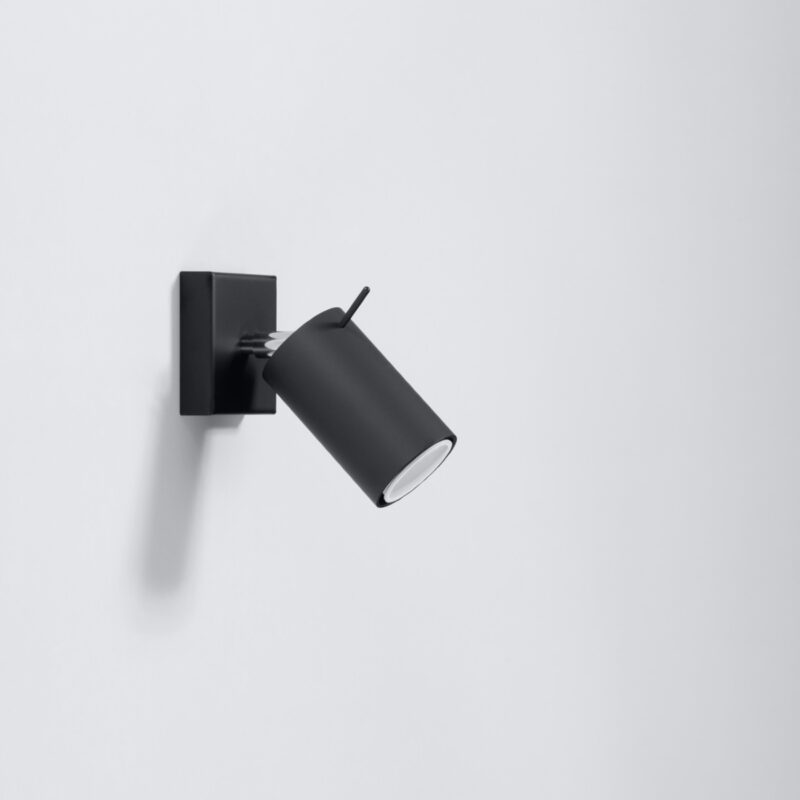 Ring Wall lamp black a switch Image 2