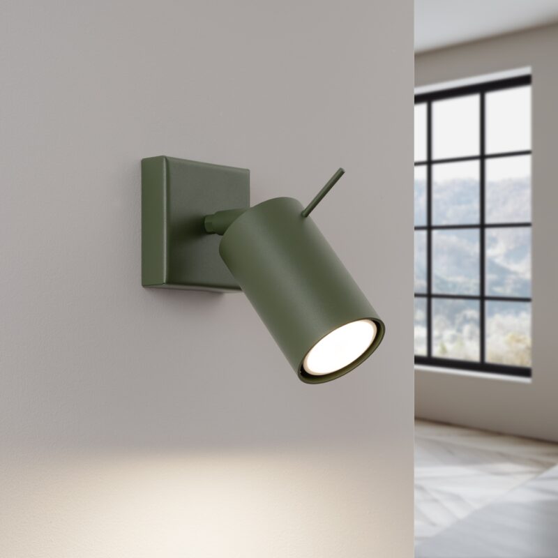 Ring Wall lamp olive green Image 3