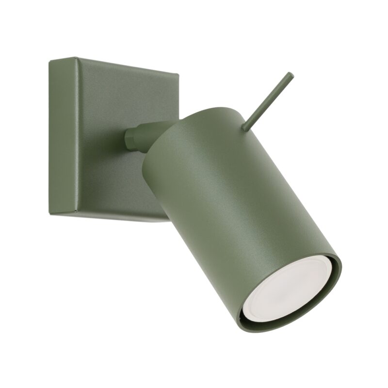 Ring Wall lamp olive green