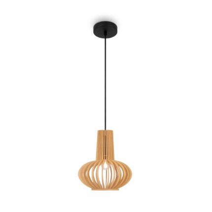 Roots Black Pendant luminaire , Metal Image 2