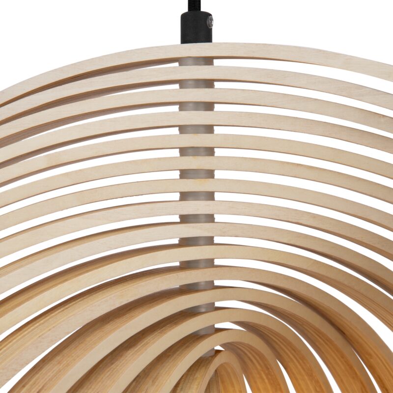 Roots Black Pendant luminaire , Metal Image 3