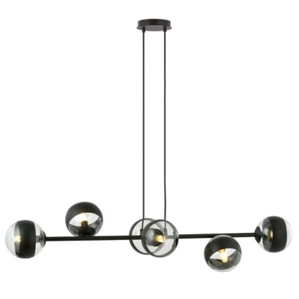 Rostin 6 Bl Stripe Pendant Lamp