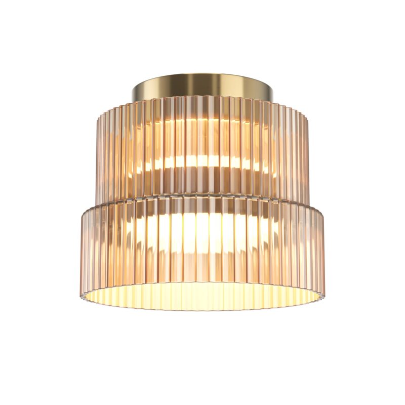 Scala, Bronze, Metal, Ceiling luminaire