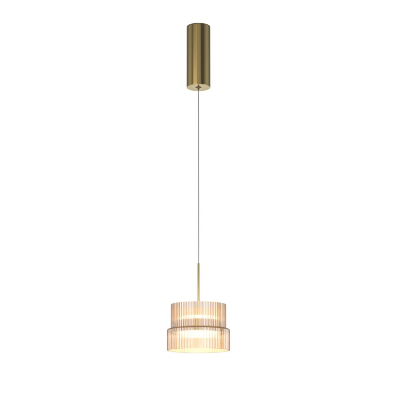 Scala, Bronze, Metal, Pendant luminaire