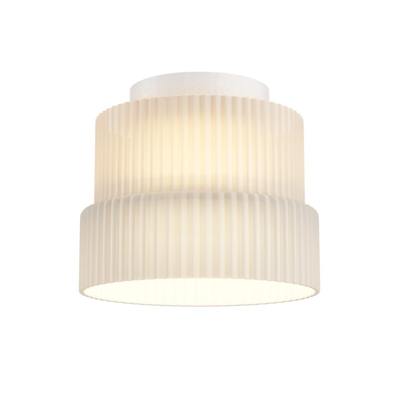 Scala, White, Metal, Ceiling luminaire