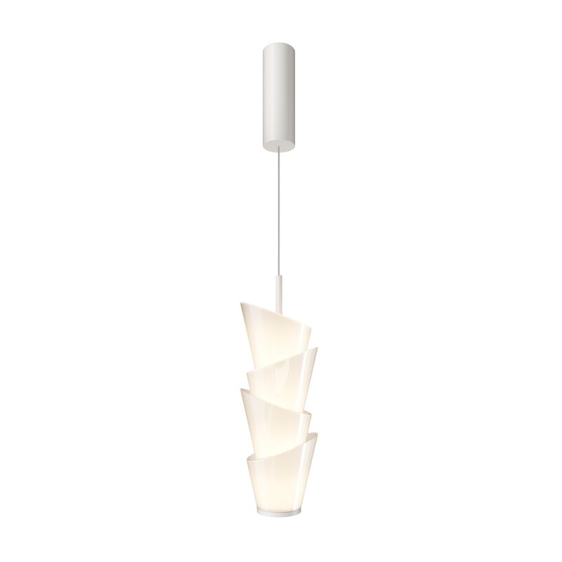 Seoul White Pendant luminaire , Metal