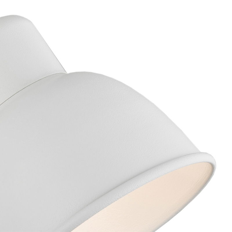 fratu adjustable desk lamp, 1 light, white