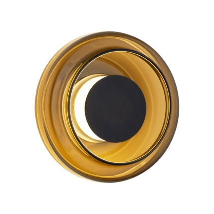 Sophie Led Wall Sconce, Cognac Amber