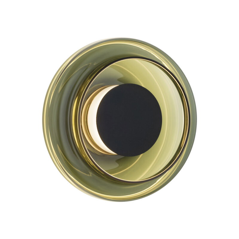 Sophie Led Wall Sconce, Smoked Olive