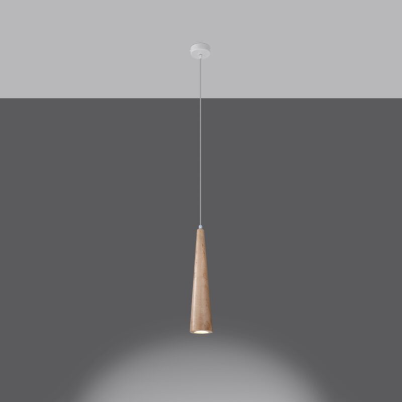 Sula Pendant lamp 1 natural wood Image 3