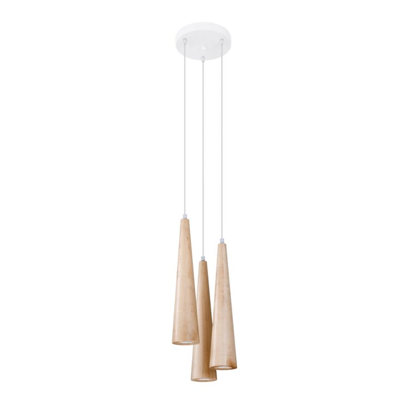 Sula Pendant lamp 3P natural wood