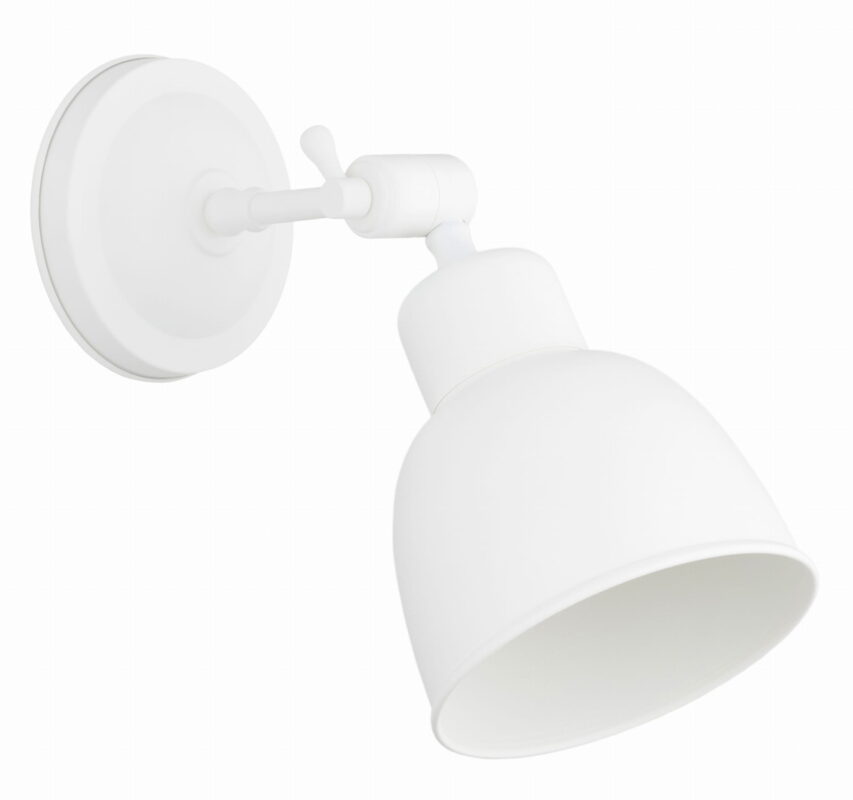 fratu wall/ceiling light, 1 lamp, white, adjustable shade