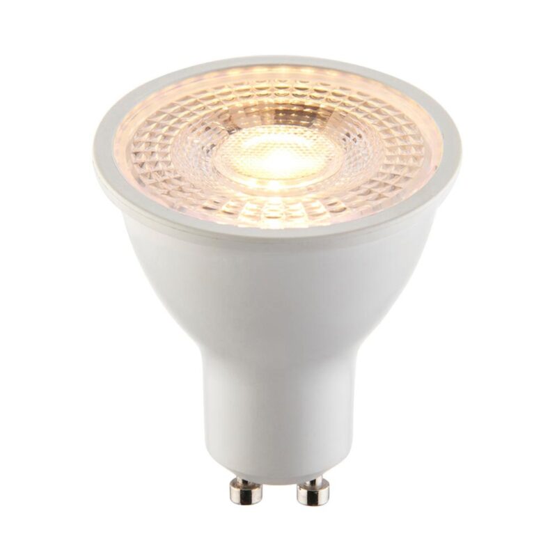 sl gu10 led light bulb, 2700k warm white, 4w, 345lm, dimmable