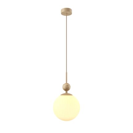 TAVO Beige Pendant luminaire , Stone