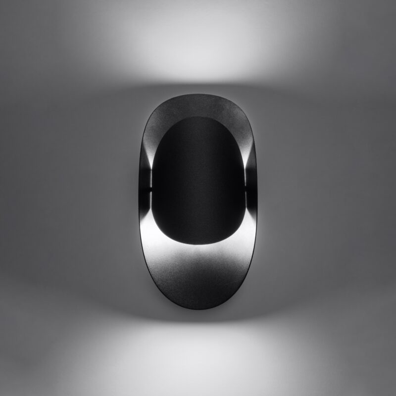 Tear Wall lamp black Image 3