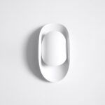 Tiere White Wall Lamp, 1 Light, G9, Metal, 10cm Wide