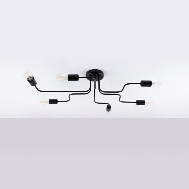 Vector Chandelier 6 black Image 2