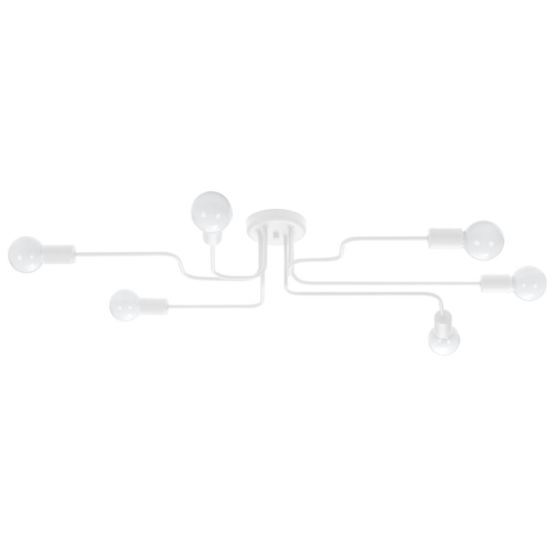 Vector Chandelier 6 white