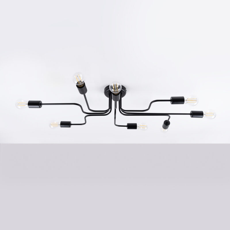 Vector Chandelier 8 black Image 2