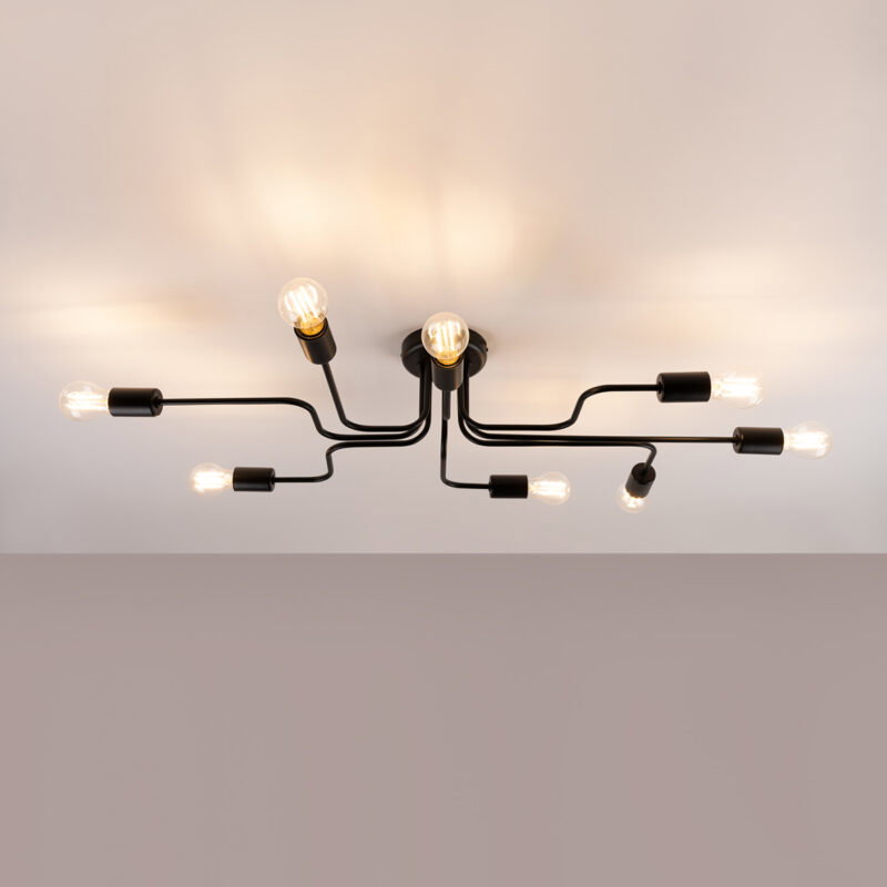 Vector Chandelier 8 black Image 3