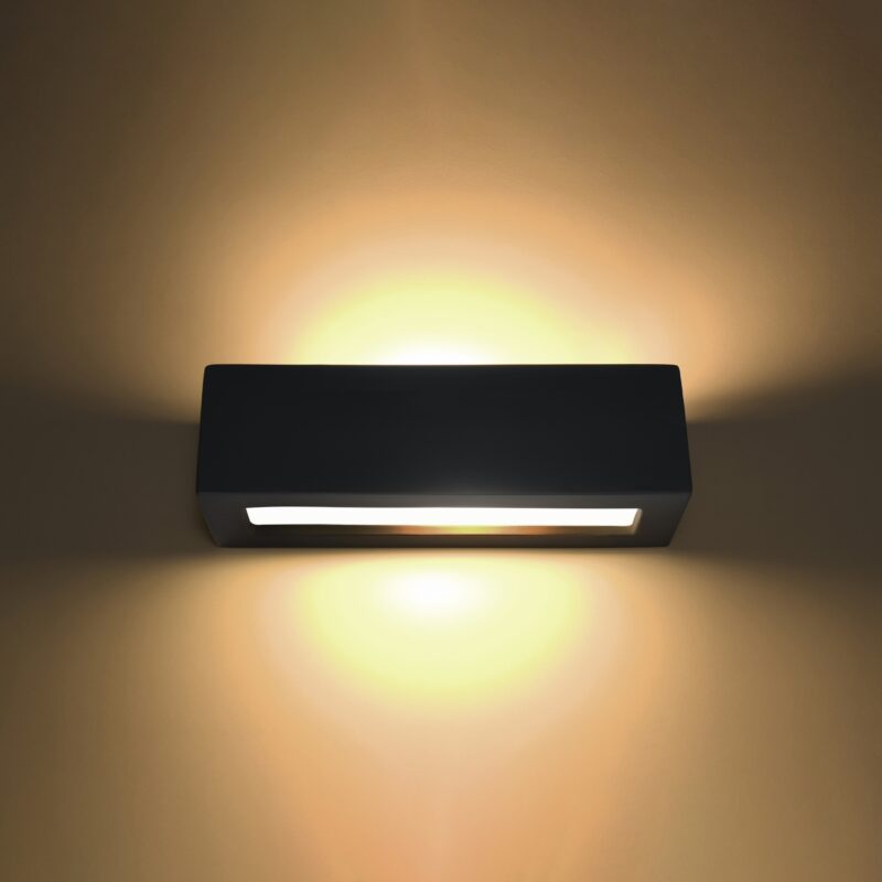 Vega Wall lamp ceramic black Image 3
