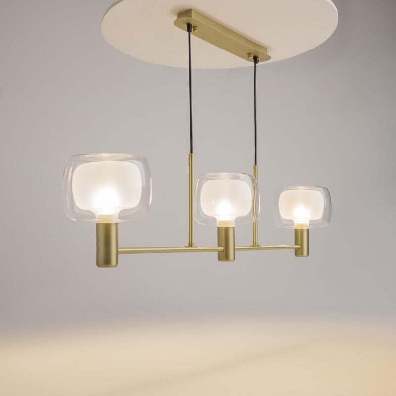 Vision Gold Pendant luminaire , Aluminum Image 5