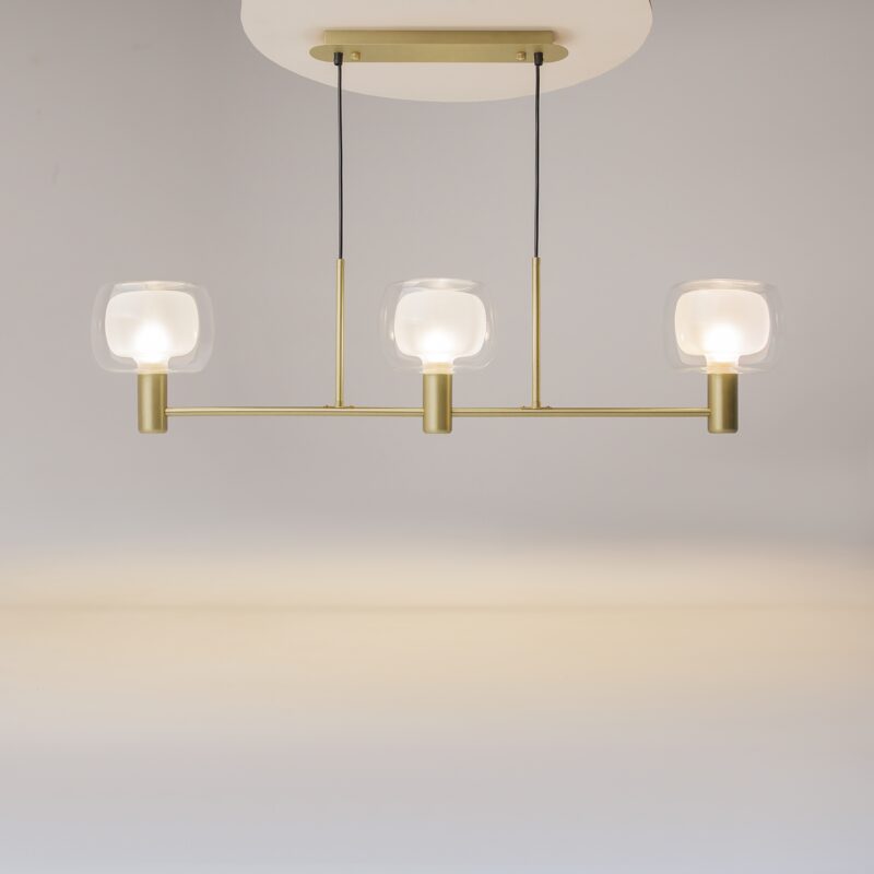 Vision Gold Pendant luminaire , Aluminum Image 7