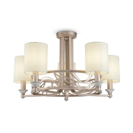 Vittoria Gold Chandelier, Metal Image 3